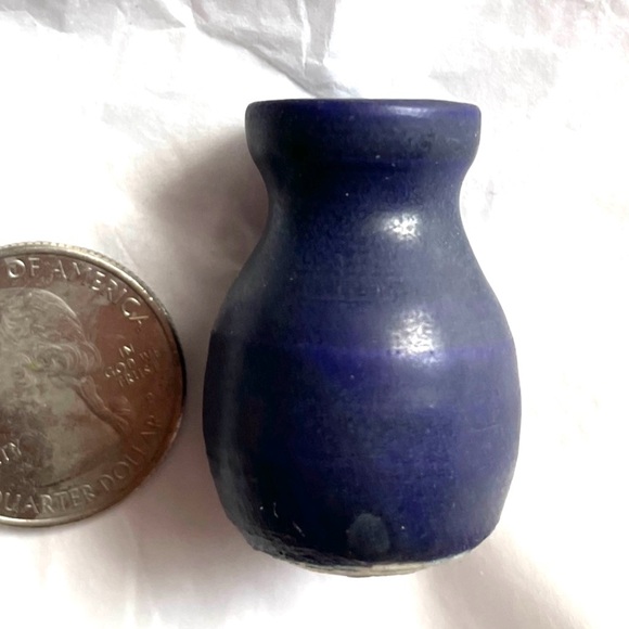 Japanese vase Miniature clay figurine handmade - Picture 2 of 14